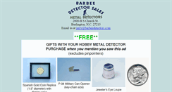 Desktop Screenshot of barbeedetectors.com